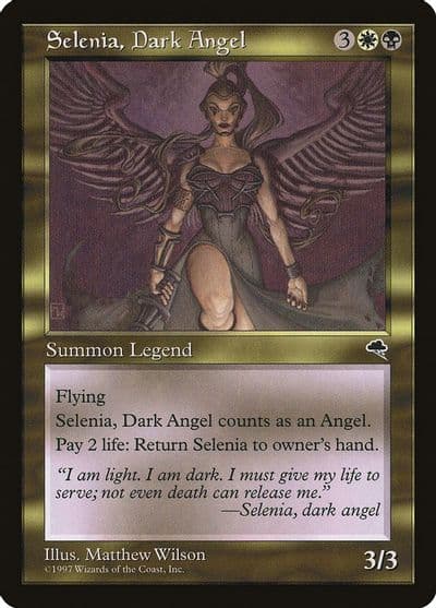 Selenia Dark Angel Tempest Magic card
