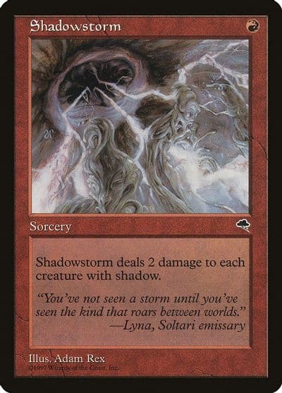 Shadowstorm Tempest Magic card