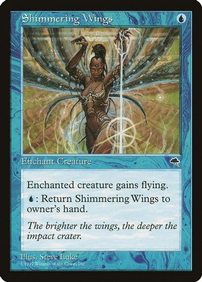 Shimmering Wings Tempest Magic card