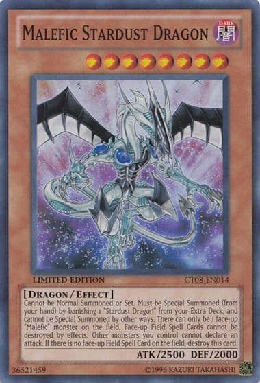 Malefic Stardust Dragon 2011 Collectors Tins Yu-Gi-Oh! card
