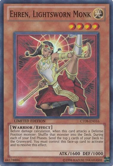 Ehren Lightsworn Monk 2011 Collectors Tins Yu-Gi-Oh! card