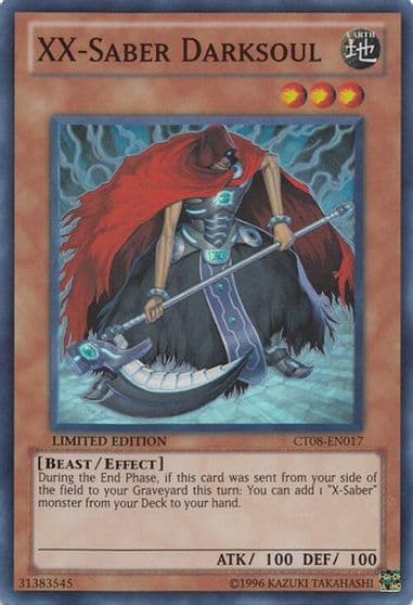 XX Saber Darksoul 2011 Collectors Tins Yu-Gi-Oh! card
