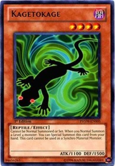 Kagetokage Photon Shockwave Yu-Gi-Oh! card