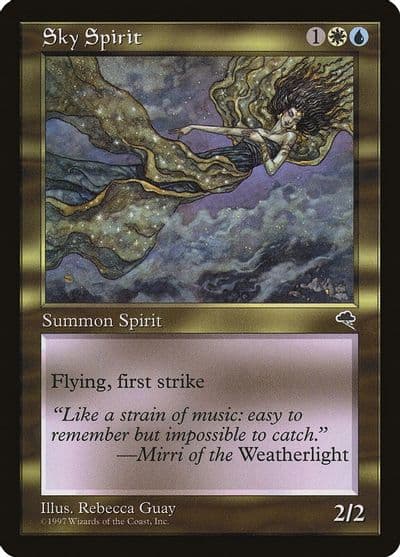 Sky Spirit Tempest Magic card