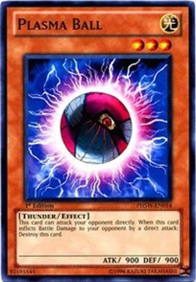 Plasma Ball Photon Shockwave Yu-Gi-Oh! card