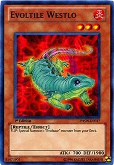 Evoltile Westlo Photon Shockwave Yu-Gi-Oh! card