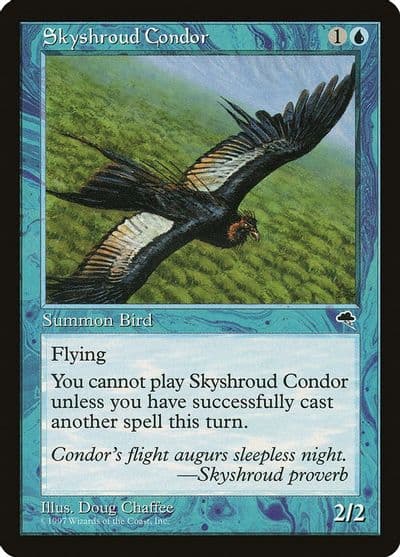 Skyshroud Condor Tempest Magic card