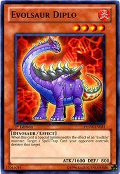 Evolsaur Diplo Photon Shockwave Yu-Gi-Oh! card