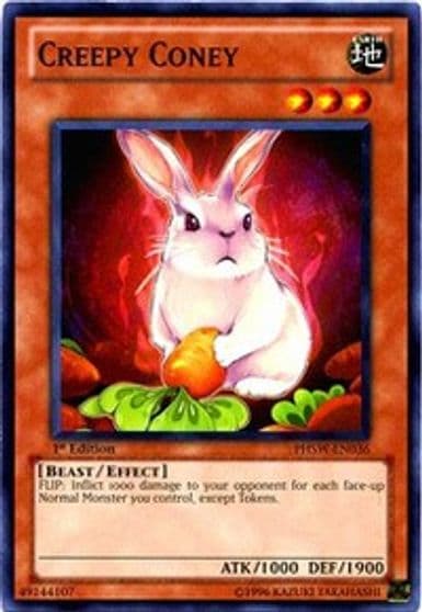 Creepy Coney Photon Shockwave Yu-Gi-Oh! card