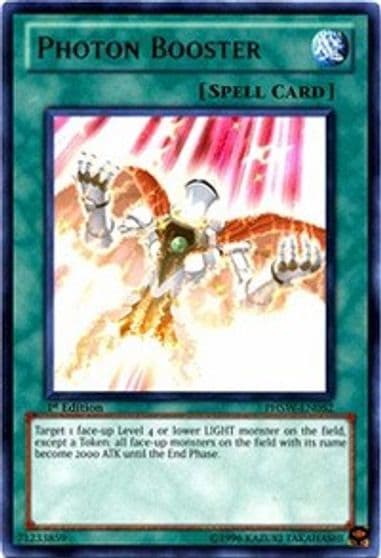 Photon Booster Photon Shockwave Yu-Gi-Oh! card
