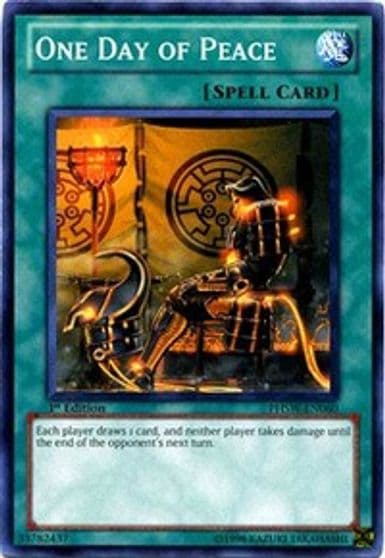 One Day of Peace Photon Shockwave Yu-Gi-Oh! card