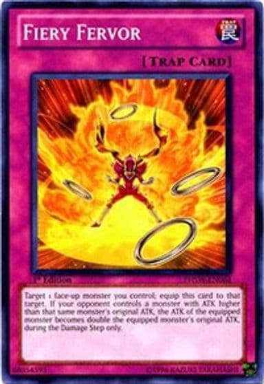 Fiery Fervor Photon Shockwave Yu-Gi-Oh! card