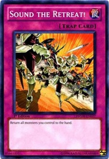 Sound the Retreat Photon Shockwave Yu-Gi-Oh! card
