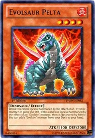 Evolsaur Pelta Photon Shockwave Yu-Gi-Oh! card