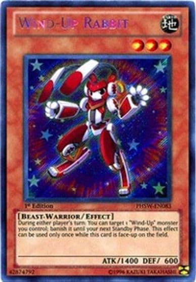 Wind Up Rabbit Photon Shockwave Yu-Gi-Oh! card