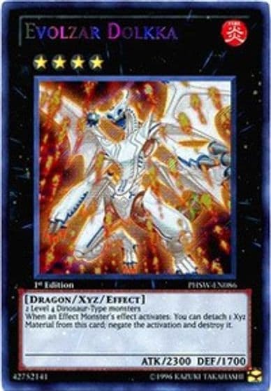 Evolzar Dolkka Photon Shockwave Yu-Gi-Oh! card