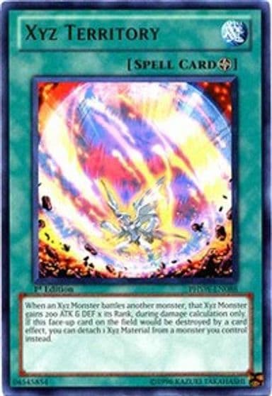 Xyz Territory Photon Shockwave Yu-Gi-Oh! card