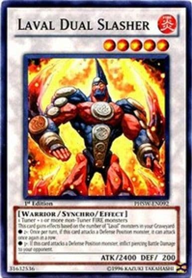 Laval Dual Slasher Photon Shockwave Yu-Gi-Oh! card