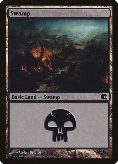 Swamp 27 Premium Deck Series: Graveborn Magic card