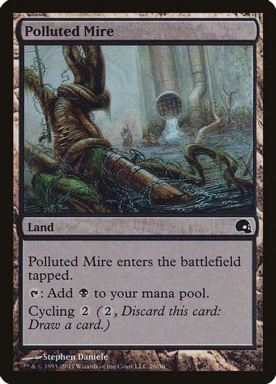Polluted Mire Premium Deck Series: Graveborn Magic card