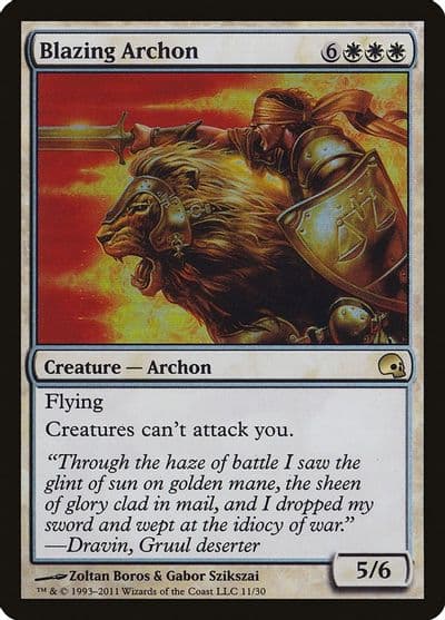 Blazing Archon Premium Deck Series: Graveborn Magic card