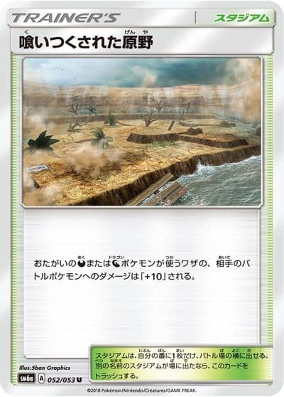 Devoured Field SM6a: Dragon Storm Pokemon card