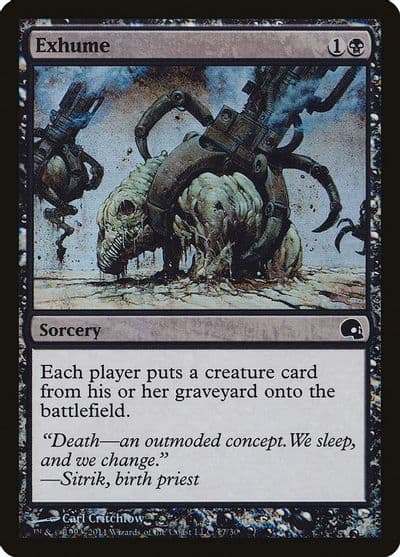 Exhume Premium Deck Series: Graveborn Magic card