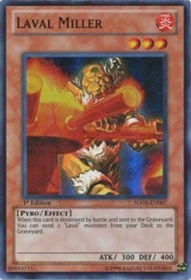 Laval Miller Hidden Arsenal 5: Steelswarm Invasion Yu-Gi-Oh! card