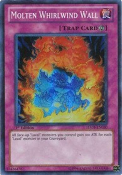 Molten Whirlwind Wall Hidden Arsenal 5: Steelswarm Invasion Yu-Gi-Oh! card