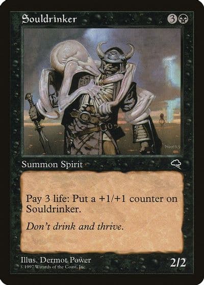 Souldrinker Tempest Magic card