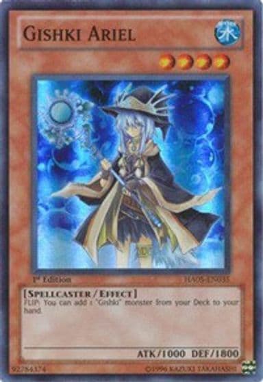 Gishki Ariel Hidden Arsenal 5: Steelswarm Invasion Yu-Gi-Oh! card