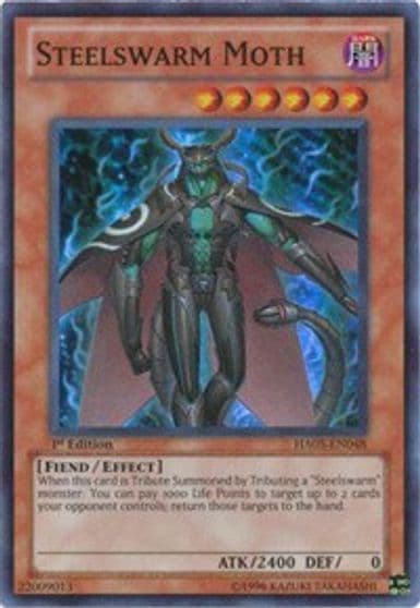Steelswarm Moth Hidden Arsenal 5: Steelswarm Invasion Yu-Gi-Oh! card