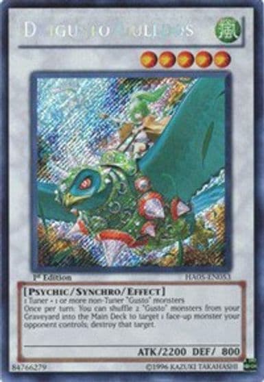 Daigusto Gulldos Hidden Arsenal 5: Steelswarm Invasion Yu-Gi-Oh! card