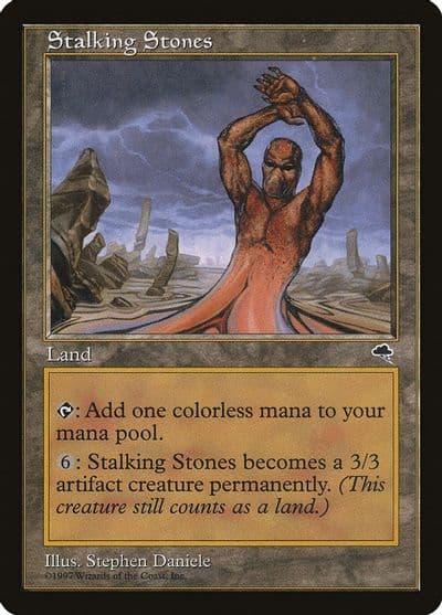 Stalking Stones Tempest Magic card