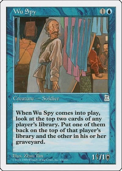 Wu Spy Portal Three Kingdoms Magic card