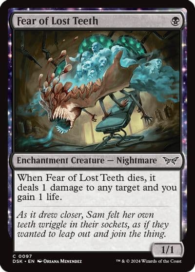 Fear of Lost Teeth Duskmourn: House of Horror Magic card
