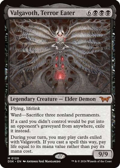 Valgavoth Terror Eater Duskmourn: House of Horror Magic card