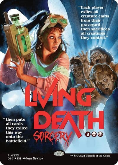Living Death Showcase Commander: Duskmourn: House of Horror Magic card