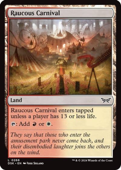 Raucous Carnival Duskmourn: House of Horror Magic card