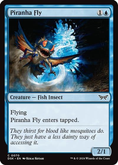 Piranha Fly Duskmourn: House of Horror Magic card