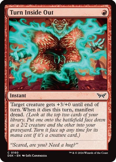 Turn Inside Out Duskmourn: House of Horror Magic card