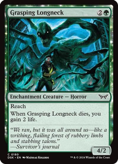 Grasping Longneck Duskmourn: House of Horror Magic card
