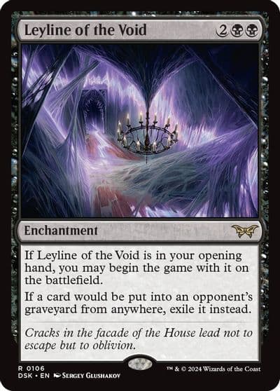 Leyline of the Void Duskmourn: House of Horror Magic card