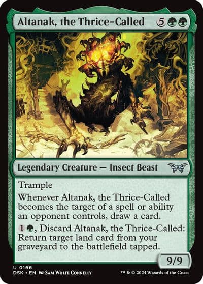 Altanak the Thrice Called Duskmourn: House of Horror Magic card
