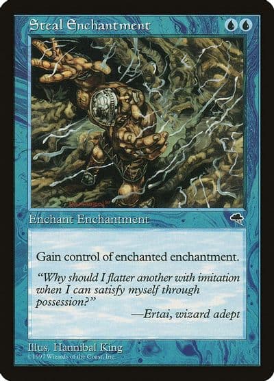 Steal Enchantment Tempest Magic card