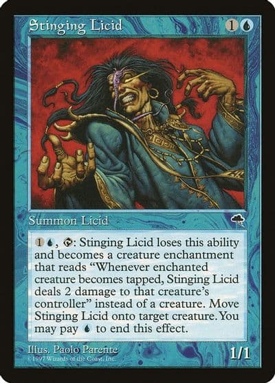 Stinging Licid Tempest Magic card