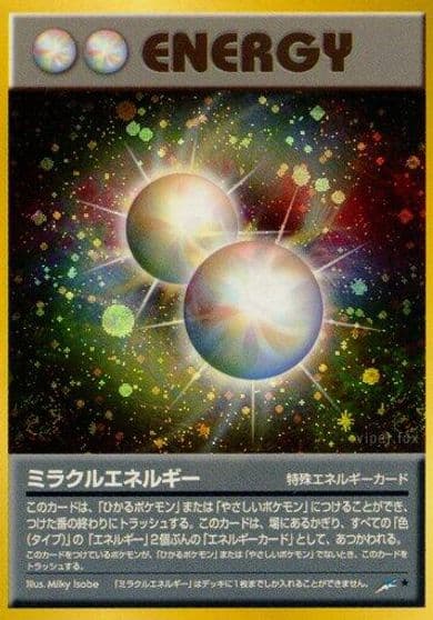 Miracle Energy Darkness, and to Light... Pokemon card