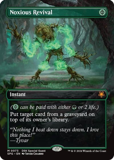 Noxious Revival Borderless Special Guests Magic card