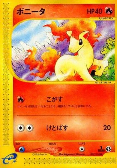 Ponyta Battle Academy Pokemon card