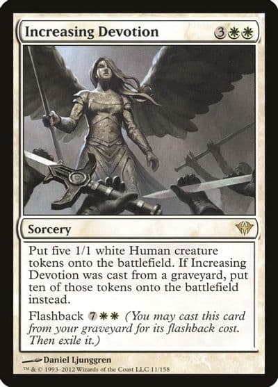 Increasing Devotion Dark Ascension Magic card